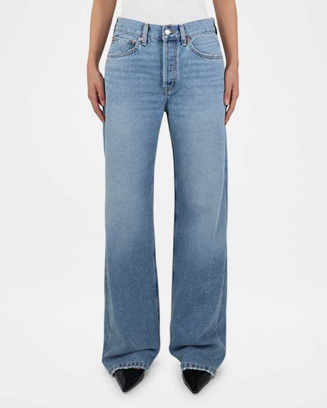 Stanton Relaxed Wide-Leg Jeans